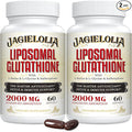 Liposomal Glutathione 2000 mg with L-Serine, L-Glycine & Sulforaphane – Active L-Glutathione Unique Formulation to Enhance Absorption - Master Antioxidant, Detoxifying & Immune | 120 Softgels