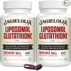 Liposomal Glutathione 2000 mg with L-Serine, L-Glycine & Sulforaphane – Active L-Glutathione Unique Formulation to Enhance Absorption - Master Antioxidant, Detoxifying & Immune | 120 Softgels