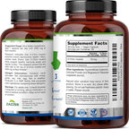 Zazzee D-Chiro-Inositol, 50 mg per Capsule, 90 Vegan Capsules, Ideal Dosage for 40:1 Ratio with Myo-Inositol, 3 Month Supply, 100% Vegetarian, Non-GMO