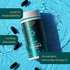 Iwi Omega-3, 90 Softgels (90 Servings), Vegan Plant-Based Algae Omega 3 with EPA + DHA, Whole-Body Support Dietary Supplement, Krill & Fish Oil Alternative, No Fishy Aftertaste