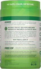 Nature's Truth Prebiotic Fiber Powder Supplement | 3.53 Oz | Unflavored, Sugar Free and Organic | Vegan, Non-GMO & Gluten Free