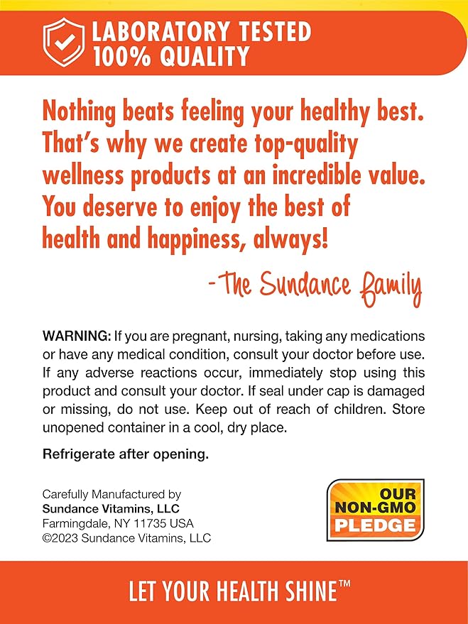 Sundance Probiotic-14 | 25 Billion Cultures | 30 Capsules | with Prebiotics | Vegetarian, Non-GMO, and Gluten Free Supplement