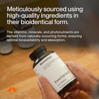 Momentous Essential Multivitamin for Women & Men - Complete Vitamin & Mineral Complex for Athletes & Wellness Enthusiasts - GMO & Gluten Free - NSF Certified for Sport - 30 Servings