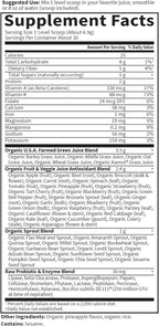 Garden of Life Raw Organic Perfect Food Green Superfood Juiced Greens Powder - Original Stevia-Free,30 Servings,Non-GMO,Gluten Free Whole Food Dietary Supplement,Alkalize,Detoxify,Energize,(Pack of 2)
