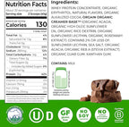 Orgain Whey Protein Powder, Creamy Chocolate Fudge - 21g Grass Fed Dairy Protein, 5g BCAAs, 4g Prebiotic Fiber, 2g Sugar, No Added Hormones, Gluten Free, Kosher, For Shakes & Smoothies - 1.82lb