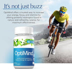 Optimind Brain Supplement for Memory and Focus, Nootropic with Synapsa®, Phosphatidylserine, Vitamin B1 B12, Non-GMO, Mental Clarity, Cognitive Support, Clinically Studied Ingredients, 64 Capsules