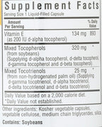 Bluebonnet Full Spectrum Natural Vitamin E Complex Liquid Capsules, 30 Count (743715006003)