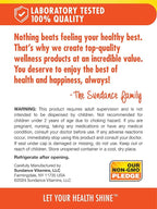 Sundance Kid's Chewable Probiotic | 30 Tablets | 3 Billion Active Cultures | Berry Flavor | Vegetarian, Non-GMO, and Gluten Free Supplement