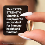 NatureWise Vitamin E 1000 IU Softgels (450mg dL-Alpha) - Vegan, Gluten-Free, Soy-Free, Non-GMO Antioxidant Dietary Supplement for Skin, Heart, Eye, and Immune Health Support - 60-Day Supply, 120 Count