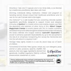 Zinc Defense | Zinc + Copper + Quercetin | 60 Servings in Vegan Capsules | L-OptiZinc & Quercefit Ionophore | Chelated Minerals | Immune, Gut, & Hormonal Balance Support