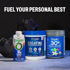 Orgain Creatine Monohydrate Micronized Powder, 100 Servings, Unflavored, Supports Muscle Growth, Post Workout Recovery and Brain Health, No Artificial Additives, for Men & Women (Packaging May Vary)