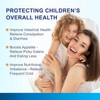 Life-Space Probiotic for Children 3-12 Years,10 Billion CFU & Multi Strain, Improve Appetite for Relieve Picky, Boost Digestive Health & Immune, Support Children's Overall Health, 60 Grams