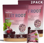 2Pack Beet Root Gummies, 10-in-1 Beetroot Supplements with COQ10, Vitamin C, B12, Grape Seed & Black Pepper Extract, Nitric Oxide Beets SOFE Chews - Mixed Berry Flavor,180 Count