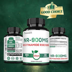 Satoomi NAD Supplement with Liposomal Nicotinamide Riboside - Cellular Energy & Repair, Vitality, Healthy Aging - 60 Capsules for 30 Days