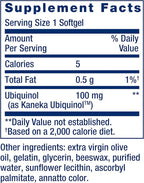 Life Extension Super Ubiquinol CoQ10, Heart Health Supplement, Cell Energy, oxidative Stress Defense, Maximum Absorption, 100 mg, Non-GMO, Gluten-Free, 60 softgels