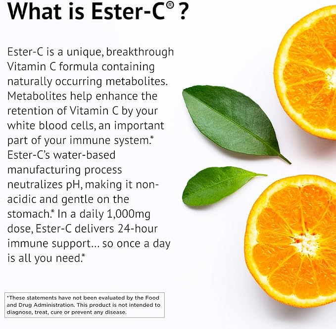 Ester-C 500 mg with Citrus Bioflavonoids American Health Products 60 VCaps