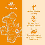 ORGANIC INDIA Turmeric Curcumin Herbal Supplement - Joint Mobility & Immune System Support, Healthy Inflammatory Response, Whole Root Supplement, Organic Trikatu, USDA Certified Organic - 90 Capsules