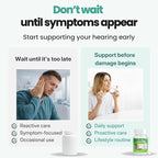 Hearing Support Supplement for Ear Health & Clarity | Auditory Wellness Formula with Magnesium, Vitamin B6 & Patented Botanical Complex | Daily Use | 60 Tablets