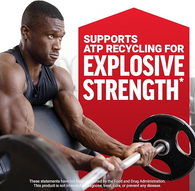 Force Factor Creatine Monohydrate Powder, 5g Micronized Dose to Support Muscle Growth, Strength, Recovery, Cognitive Health & Memory, Unflavored, 60 Servings