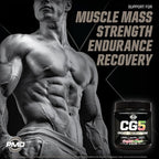 PMD Sports CG5 Premium Creatine & L Glutamine Powder, Power Recovery, Build Lean Muscle, Increase Workout Performance, Maximum Strength Pre Workout & Post Workout, Strawberry Watermelon, 30 Servings