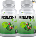 DOCTOR RECOMMENDED SUPPLEMENTS Berberine Plus 1200mg Per Serving - 120 Veggie Capsules Royal Jelly (120 Count (Pack of 2))