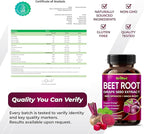 GriMed Beet Root with Grape Seed Extract, Maca Root, Red Spinach & Ashwagandha – 180 Vegetable Capsules