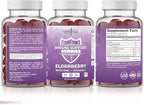 NEW AGE Immune System Support Gummies - Sambucus Black Elderberry Gummies with Vitamin C and Zinc (60 Count (Pack of 1))