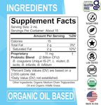 Kids Probiotic Liquid Drops Organic - Organic Probiotics for Kids Probiotics Age 4+, Digestive Health, Immune Support, Flora Gut Health Supplements - Vegan Kid Liquid Probiotic Drops, Non-GMO 1 Fl Oz