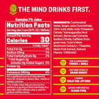 GYM WEED Athletic Focus Drink with KSM-66 Ashwagandha, Lion's Mane Mushroom, L-Theanine, 200mg Green Tea Caffeine with Natural Sweeteners Watermelon Flavor, 12 Pack