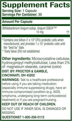 Align Probiotic,Pro Formula,Probiotics for Women and Men,Probiotics for Digestive Health,Men and Womens Probiotic Capsules Help Relieve Occasional Bloating & Gas*,30 Capsules,(Pack of 2)
