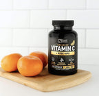 Vitamin C with Rose Hips 1000mg - Pure Ascorbic Acid Supplement - High Dose Vitamin C Capsules for Immune Support - 120 Count