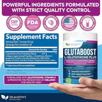 6970mg Glutathione Powder for Skin Brightening Enhanced with Collagen & Vitamin C | Brightens Skin, Fades Dark Spots & Melasma, Anti-Aging Antioxidant | Supports Immune, Gut & Liver Health
