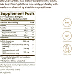 Solgar Omega-3 Fish Oil Concentrate, 240 Softgels