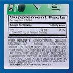 Major Ferosul - Ferrous Sulfate 325mg Tablets with 65mg of Elemental Iron - Iron Supplement for Women, Men - Green - 100 Count (2 Pack)