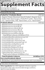 Garden of Life Dr Formulated Once Daily 3-in-1 Complete Probiotics, Prebiotics & Postbiotics - PRE + PRO + POSTBIOTIC Supplement for Adults’ Digestive & Immune Health, 30 Billion CFU, 30 Day Supply