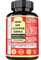 Satoomi 9in1 Tongkat Ali Root Extract - Ashwagandha, Tribulus Terrestris - 90 Capsules for 3 Months - Support Strength, Energy & Healthy Immune