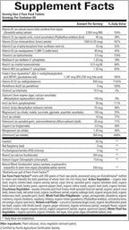 Natural Factors Whole Earth & Sea, Women's Prenatal Multivitamin and Mineral, Whole Food Supplement, Vegan, 120 Tablets