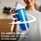 Optimum Nutrition Amino Energy - Pre Workout with Green Tea, BCAA, Amino Acids, Keto Friendly, Green Coffee Extract, Energy Powder - Blue Raspberry, 65 Servings (Packaging May Vary)