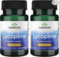 Swanson Lycopene Prostate and Heart Health Antioxidant Supplement for Men Over 40 Supporting Blood Pressure in Normal Range (60 Softgels, 2 Pack)