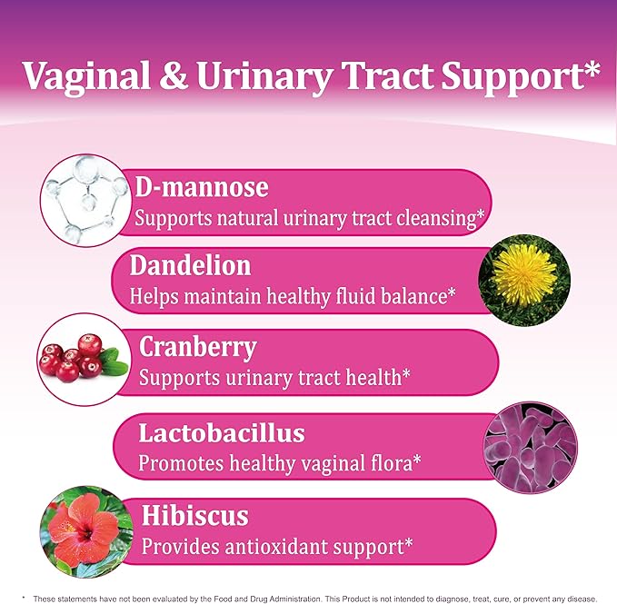 Women’s Probiotic 100 Billion CFU – 31 Strains with Prebiotics, Digestive Enzymes, Cranberry & D-Mannose – Supports Gut, Vaginal & Urinary Health – 90 Veggie Capsules