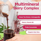 Xperia Concentrate, Liquid, Herbal Multimineral, Multivitamin for women and man, Ashwagandha, Natural Energy Boost, Agave syrup & Stevia, 30 Fl oz. (30-Day Supply)