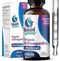 Ashwagandha KSM 66 Drops, 2000mg Natural Berry Flavor - Ashwagandha Supplements for Women, Ksm-66 Ashwaganda Extract for Immune Support, Performance, Heart Health - 60 Servings