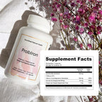 Nourished Natural Health ProbIron - Women's Probiotic + Iron Supplement Boosted with Vitamin C and Copper - Vegan Formula for Energy and Digestive Wellness - 120 Capsules