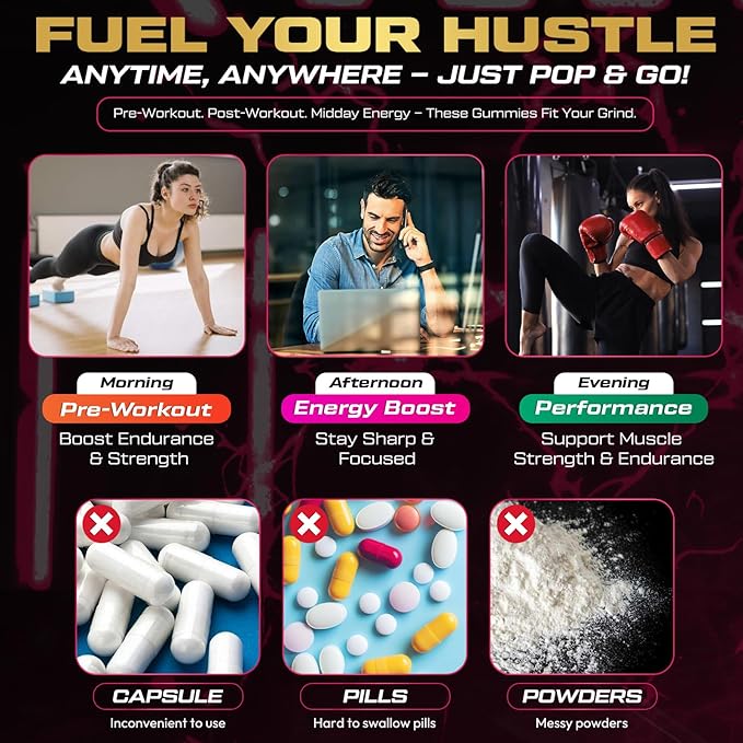 KUKALY Creatine Monohydrate Gummies for Men & Women, 9000MG Creatine Gummies Sugar Free with L-Taurine, BCAA 2:1, B12 B6 for Boost Strength, Focus & Endurance, Vegan, Non-GMO, Raspberry 120*2 Bottle