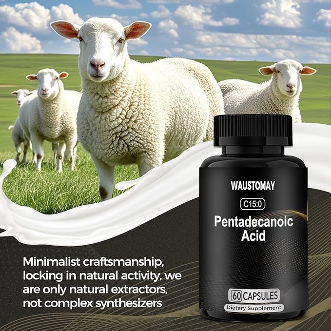 Pentadecanoic Acid, Non-GMO - 60 Capsules