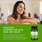 Swanson Keratin (from Tibetan Wool) - Natural Supplement Promoting Healthy Joints, Hair, Skin & Nails - Helps Nourish Healthy Connective Tissues - (60 Capsules, 50mg Each) (4 Pack)