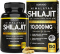 Shilajit Capsules with 85+ Trace Minerals (75 Day Supply, 1000mg Extract per Serving) Himalayan Shilajit for Men & Women with Fulvic Acid - Third Party Tested Supplement, Non GMO, Vegan & USA Made