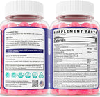 NEVISS Nicotinamide 500mg Gummies, Niacinamide Supplement with Collagen Peptides, (Flush Free Niacin) Vitamin B3 Niacinamide for Anti-Aging, NAD+ Levels, Longevity, Focus & Brain, Sugar Free, 60Cts