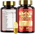 19-in-1 NMNH Supplement 1000mg, NAD Supplement to Boost NAD+ Levels, NMN Supplement Alternative with Resveratrol, Quercetin, Berberine, Grape Seed for Energy, Cellular Health & Healthy Aging, 90 Count