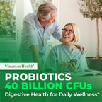 Multivitamin for Women with Vitamins and Minerals for Energy, Focus and Immune Health + Probiotics for Women & Men with Prebiotics – 40 Billion CFU Probiotics for Digestive & Gut Health